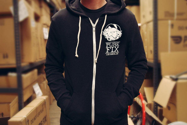 Pure Fix 1940's Zip Hoodie - Alessandra & Co